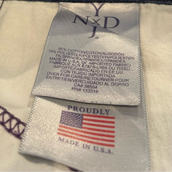 NYDJ “Fit & Tuck Technology” Jean leggings, women’s (size 12). - Picture 7 of 7